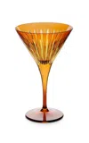 L'objet Set Of 4 Martini Glasses In Brown