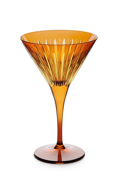 L'objet Set Of 4 Martini Glasses In Orange