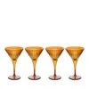 L'objet Set Of Four Prism Martini Glasses