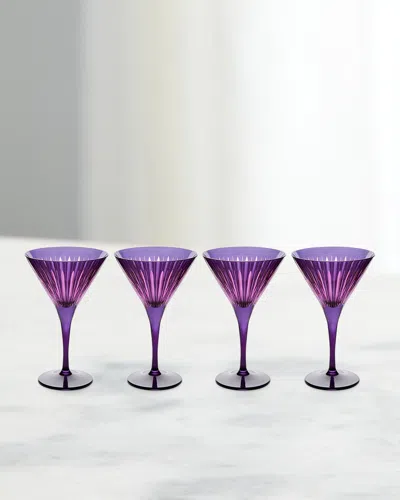 L'OBJET PRISM MARTINI GLASSES, SET OF 4