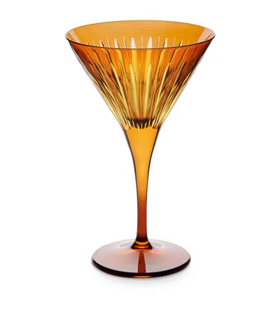 L'objet Prism Martini Glasses In Yellow