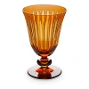 L'objet Prism Set Of 4 Wine Glasses In Amber