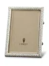 L'objet Rectangular Pave Photo Frame (20cm X 25cm) In Silver