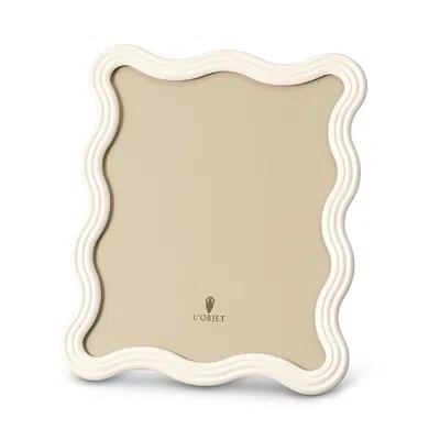 L'OBJET L'OBJET RIPPLE ENAMEL FRAME, 8 X 10