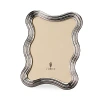 L'objet Silver-tone Ripple Photo Frame In Platinum