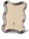 L'objet Silver-tone Ripple Photo Frame In Silver