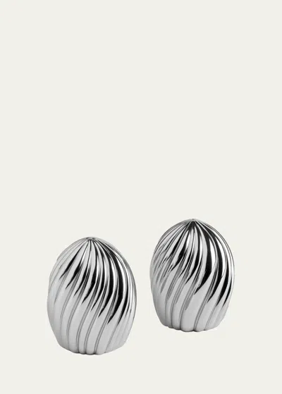 L'objet Ripple Spice Jewels, Set Of 2 In Platinum