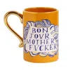 L'objet Ruan Hoffmann Bonjour Mug In Gold