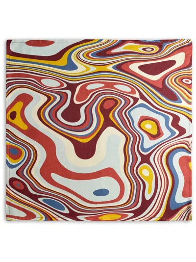 L'OBJET SATEEN WAVES LINEN NAPKINS