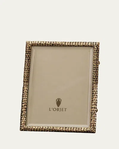 L'objet Scales Picture Frame, 5" X 7" In Gold