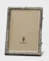 L'objet Scales Platinum-plated Picture Frame, 8x10"
