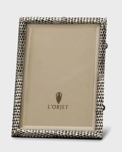 L'OBJET SCALES PLATINUM-PLATED PICTURE FRAME, 8X10",PROD204500162