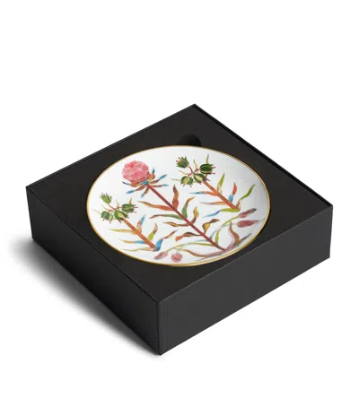 L'objet Set Of 4 Porcelain Grand Tour Bread And Butter Plates In Black
