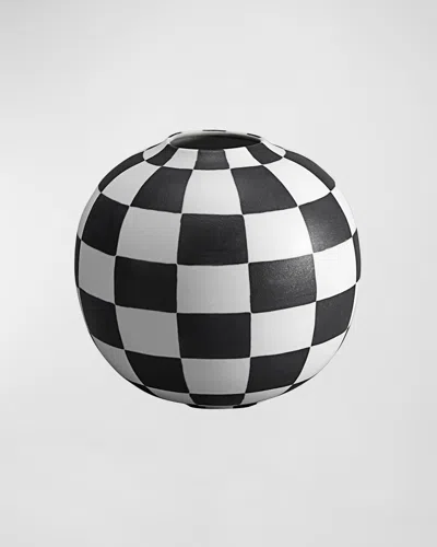 L'OBJET SMALL DAMIER VASE