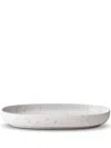 L'objet Small Terra Porcelain Platter (3cm X 23cm) In White
