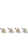L'objet Snake Napkin Jewels In Gold