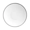 L'objet Soie Tressee Platinum-plated Coupe Bowl In Silver