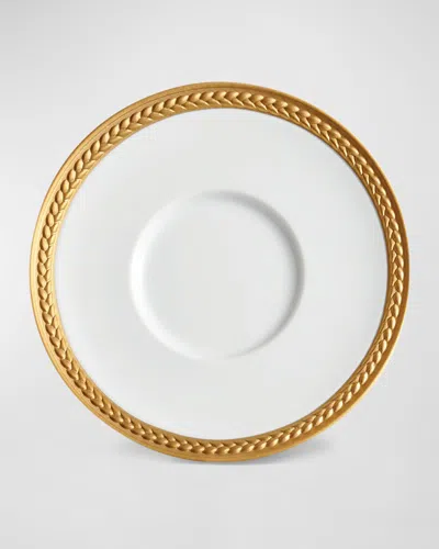 L'objet Soie Tressee 24k Gold-plated Saucer