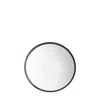 L'objet Soie Tressee Collection Braided Porcelain Plate In Black