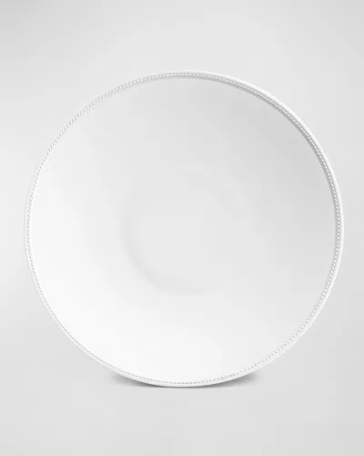 L'objet Soie Tressee Coupe Bowl In White