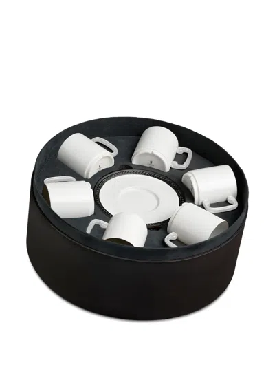 L'objet Soie Tressée Tassen (6er-set) In White