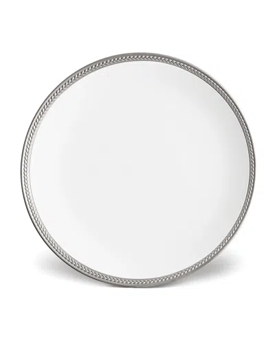 L'objet Soie Tressee Dinner Plate In Metallic
