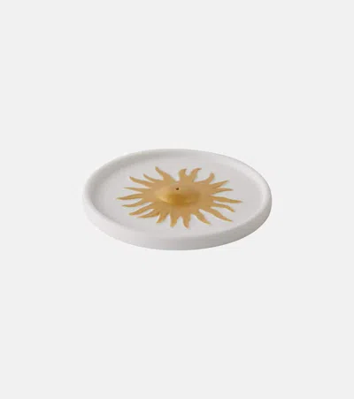 L'objet Soleil Bone China Incense Burner In Gold