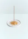 L'objet Soleil Incense Burner In White