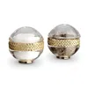 L'objet Braid 24k Gold-plated Salt & Pepper Shakers, Set Of 2 In Gold