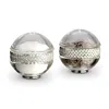 L'objet Braid Platinum-plated Salt And Pepper Shakers In Platinum