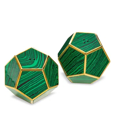 L'objet Spice Jewels, Set Of 2 In Green