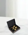 L'objet Spirale Cocktail Spoons, Set Of 4 In Gold
