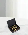L'objet Spirale Spreaders, Set Of 4 In Gold