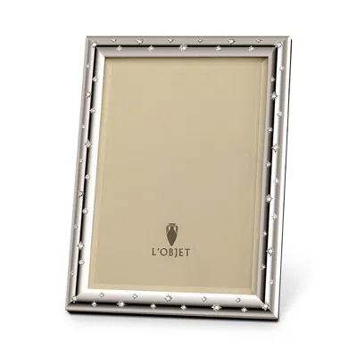 L'objet Stars Frame In Platinum, 4 X 6 In Neutral