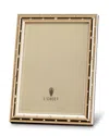 L'OBJET STARS GOLD PICTURE FRAME, 5" X 7"