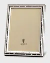 L'OBJET STARS PLATINUM PICTURE FRAME, 5" X 7"