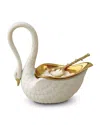 L'objet White Swan Salt Cellar