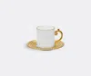 L'objet Aegean Espresso Cup And Saucer In Gold