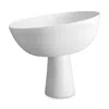 L'objet Small Terra Bowl On Stand In White