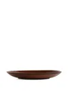 L'objet Terra Charger Plate (33cm) In Brown