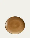 L'objet Terra Dinner Plate In Leather