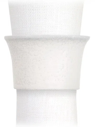 L'objet Terra Flare 4-piece Napkin Ring Set In Gray