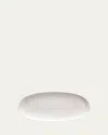 L'objet Terra Medium Oval Platter In White