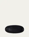 L'objet Terra Medium Oval Platter In Black