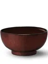 L'objet Terra Porcelain Condiment Bowl (11cm) In Brown