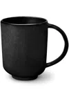 L'objet Terra Porcelain Mug (350ml) In Black