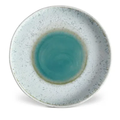 L'objet Terra Round Platter In Blue
