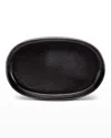 L'objet Terra Small Oval Platter In Black