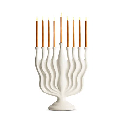 L'objet Timna Menorah - White In Neutral