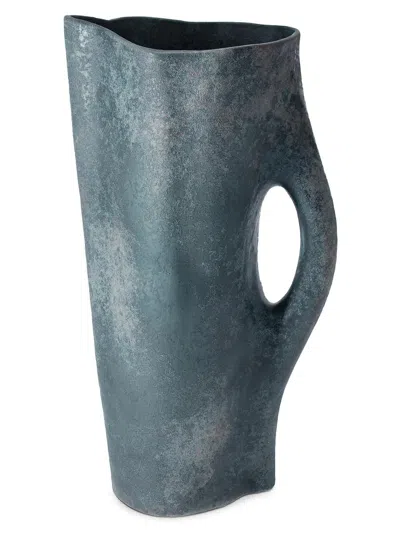 L'objet Timna Porcelain Pitcher In Blue